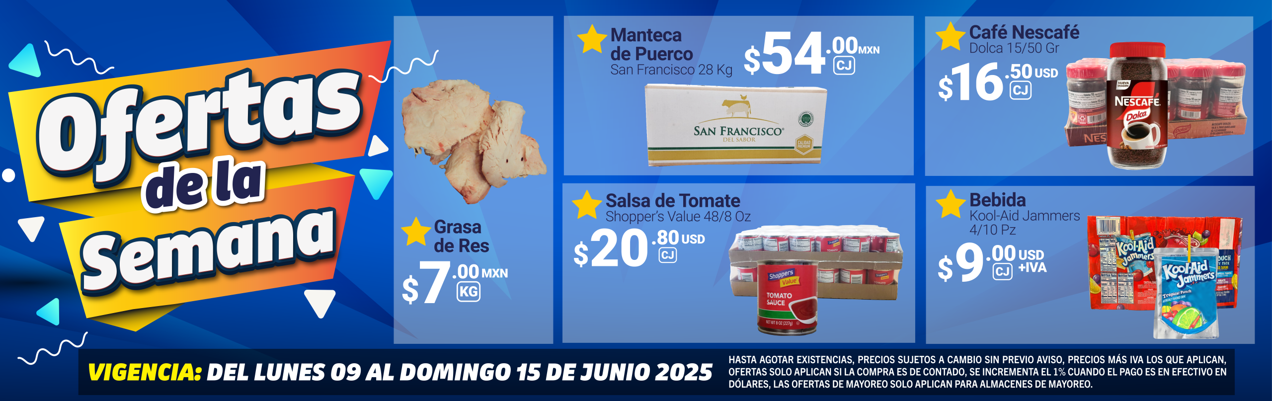 OFERTAS DE LA SEMANA 09-15JUNIO-02