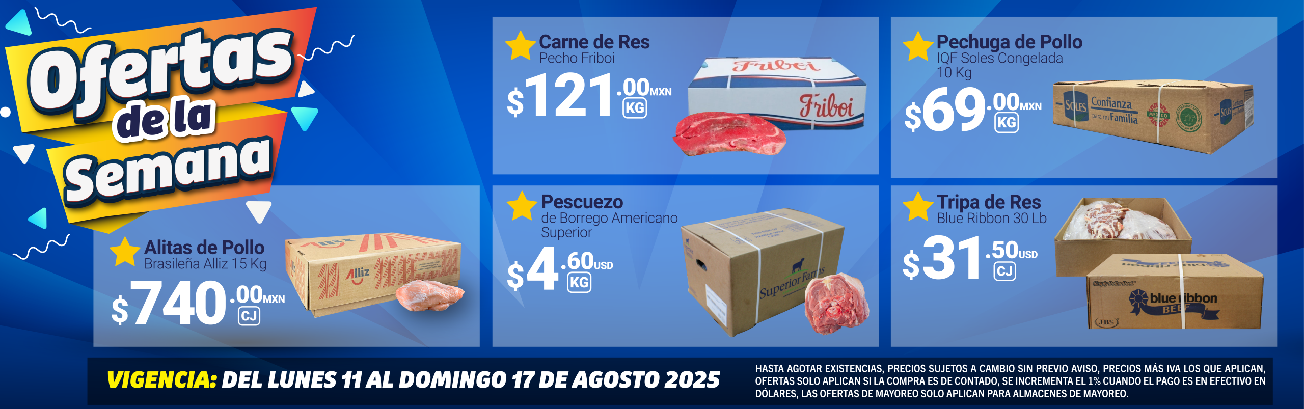 OFERTAS DE LA SEMANA 11-173AGOSTO-01