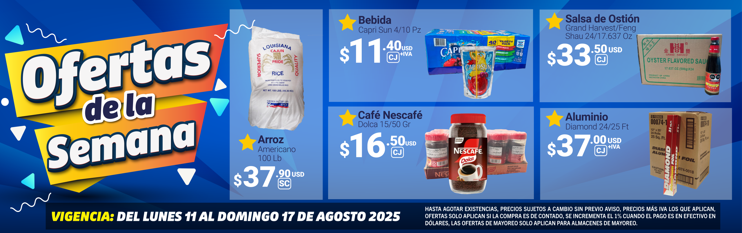 OFERTAS DE LA SEMANA 11-173AGOSTO-02