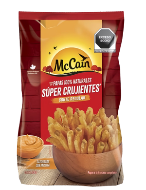 PAPAS CONGELADAS PAPRIKA CRUJIENTE MCCAIN