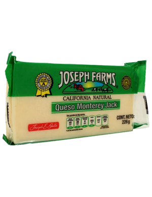 QUESO MONTERREY BARRA JOSEPH FARMS