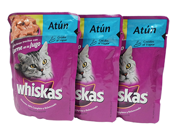 COMIDA P/GATO EN TROZOS DE ATÚN