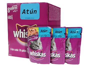 COMIDA P/GATO EN TROZOS DE ATÚN