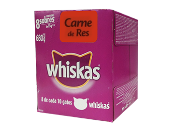 COMIDA P/GATO EN TROZOS DE RES